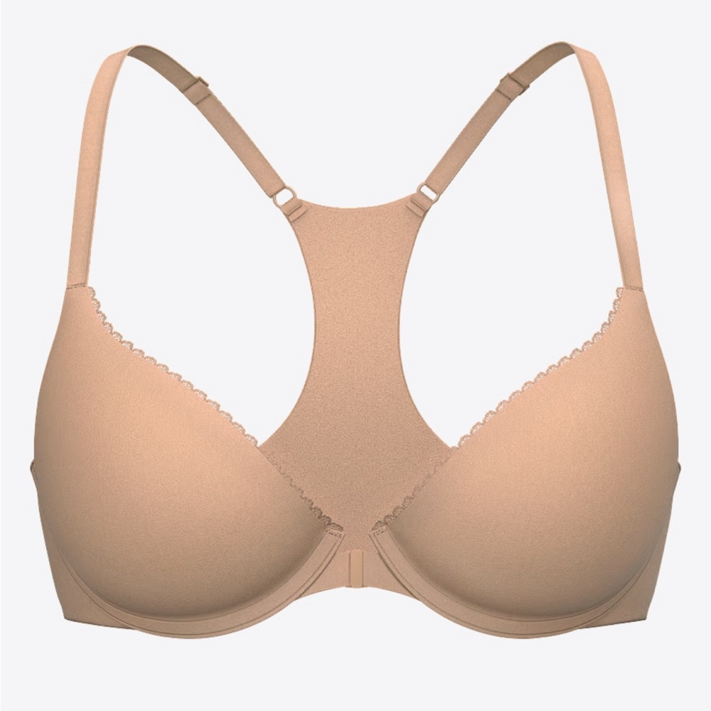 Victorias Secret Bra Body by Victoria Lightly Lined Front Close Full Coverage - Picture 3 of 8